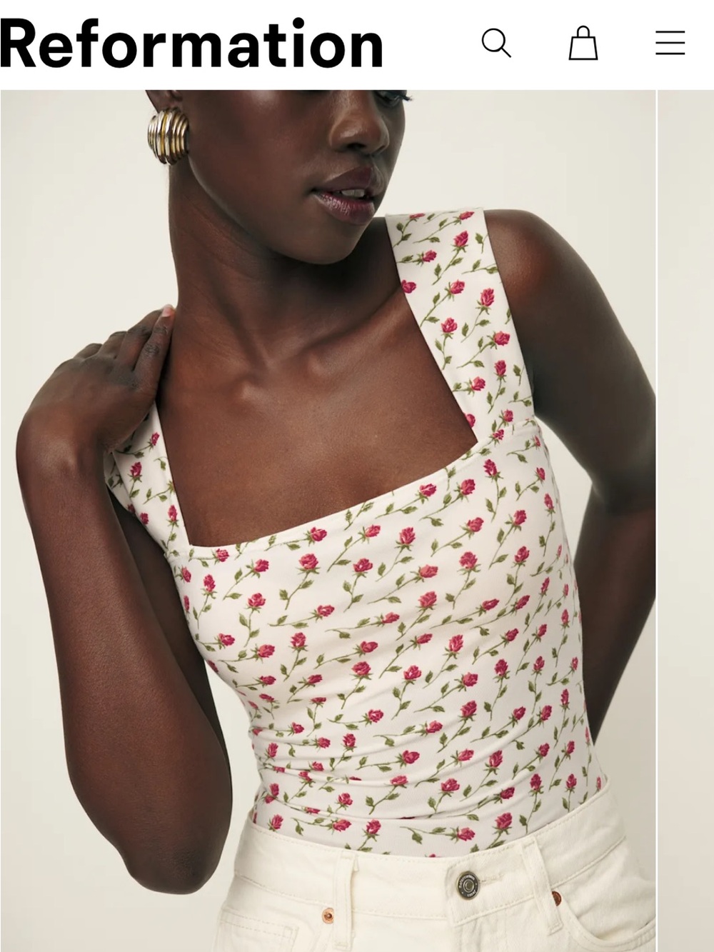 Clarke Knit Tank | Reformation